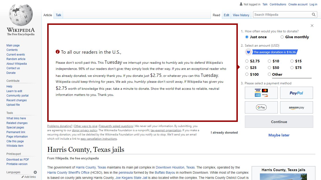 Harris County, Texas jails - Wikipedia